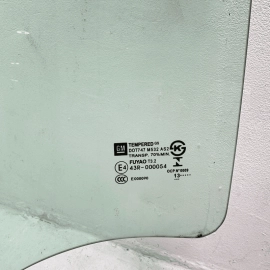 2012-2020 Chevrolet Sonic Rear Left Driver Side Door Window