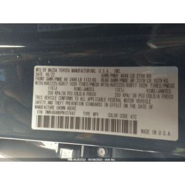 2023 MAZDA CX-50 REAR LEFT OR RIGHT DOOR CHECK STRAP STOP STOPPER CHECKER O