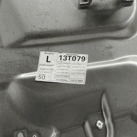 2007-2012 Mercedes S550 Front Left Driver Door Window Regulator Carrier OEM