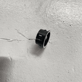 Dashboard Dash Steering Wheel Lock Trim Ring OEM MERCEDES S550 W221 2007-20