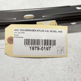 2018-2024 Volkswagen Atlas Front Right Passenger Side Door Window Regulator OEM