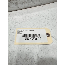 2018-2024 Toyota Camry Front Bumper Reinforcement OEM
