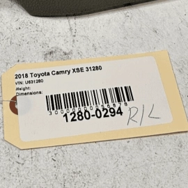 TOYOTA CAMRY 2018-2020 REAR LEFT DRIVER SIDE DOOR ARMREST ARM REST PANEL OEM