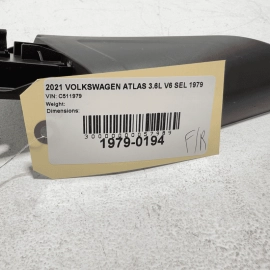 2018-2023 Volkswagen Atlas Front Right Passenger Side Door Corner Trim Cover OEM