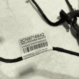2021 Volkswagen Atlas SE Rear Right Passenger Side Door Wire Wiring Harness OEM