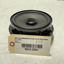 2018-2024 Volkswagen Atlas Rear Driver or Passenger Door Audio Speaker OEM 1PCS 2018-2024 Volkswagen Atlas Rear Driver or Passenger Door Audio Speaker OEM 1PCS