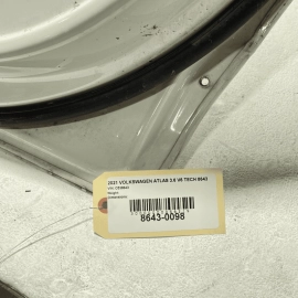18-24 Volkswagen Atlas Rear Passenger Door Shell Cover Panel OEM Pure White 0Q0Q