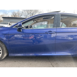 2018 - 2024 TOYOTA CAMRY REAR FUEL GAS TANK FILLER DOOR COVER CAP L OEM BLUE 8W7