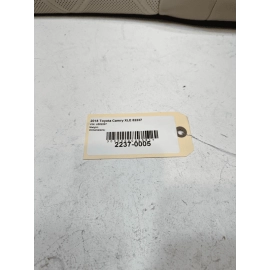 2018 TOYOTA CAMRY REAR SEAT RIGHT PASSENGER SIDE UPPER CUSHION PAD BEIGE OEM 2018 TOYOTA CAMRY REAR SEAT RIGHT PASSENGER SIDE UPPER CUSHION PAD BEIGE OEM