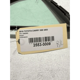 2018-2024 TOYOTA CAMRY REAR LEFT DRIVER SIDE DOOR CORNER FIXED WINDOW GLASS  OEM