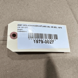 2021 Volkswagen Atlas Exhaust Converter & Pipe & Mufler Assembly OEM