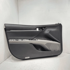 TOYOTA CAMRY 2018 FRONT LEFT DRIVER SIDE DOOR INTERIOR TRIM PANEL OEM