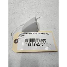 2018-24 Volkswagen Atlas Front Driver Door Exterior Handle Cap OEM White 0Q0Q