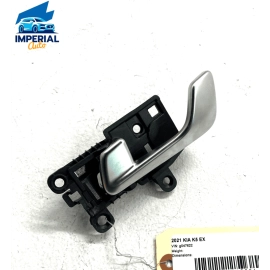 KIA K5 EX 2021 - 2023 FRONT LEFT DRIVER SIDE INTERIOR DOOR HANDLE OEM CHROM
