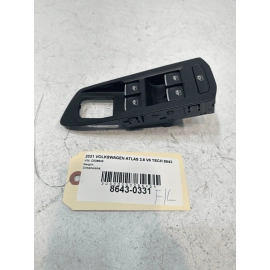 2018 - 2024 VOLKSWAGEN VW ATLAS FRONT LEFT DRIVER DOOR WINDOW SWITCH COMBO OEM