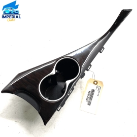 2018 INFINITI Q50 CENTER CONSOLE PANEL COVER TRIM PLATE & CUP HOLDER OEM