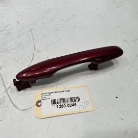 2018-22 Toyota Camry Front Passenger Side Door Exterior Handle OEM Ruby Red 3T3