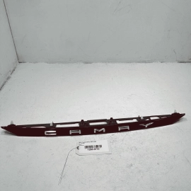 Rear Trunk Deck Lid Licence Plate Molding 3T3 RED Toyota Camry 2018-2024 OEM