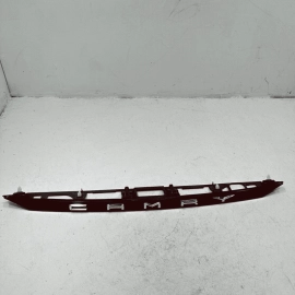 Rear Trunk Deck Lid Licence Plate Molding 3T3 RED Toyota Camry 2018-2024 OEM
