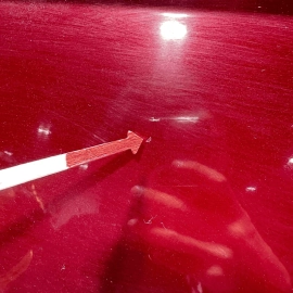 Rear Right Side Door Shell Panel RED 3T3 Toyota Camry XSE 2018-2024 OEM