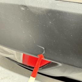 2016 - 2018 HONDA REAR BUMPER COVER PANEL & REFLECTOR LIGHTS OEM NH830M SILVER