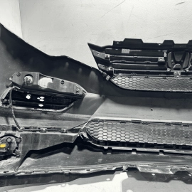 2016-18 Honda Pilot Front Bumper W/ Grille & Lower Mesh Emblem & FOG OEM NH830M