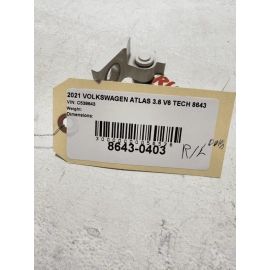 2018-2024 Volkswagen Atlas Front & Rear Upper & Lower Inner Left Side Hinge OEM
