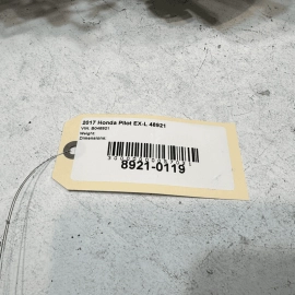 Honda Pilot AWD Manual Adjustment Steering Column & Intermediate Shaft OEM 16-18