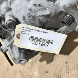 2016 - 2022 HONDA PILOT PASSPORT AWD 3.5L REAR DIFFERENTIAL AXLE CARRIER OEM