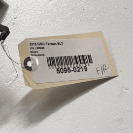 GMC TERRAIN 2018 - 2023 FRONT PASSENGER SIDE DOOR WINDOW FRAME TRIM COVER O