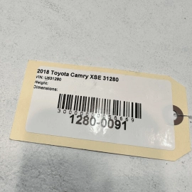 TOYOTA CAMRY XSE  2018-2020 ABS ANTI LOCK BRAKE PUMP CONTROL MODULE OEM