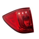 HONDA PILOT REAR LEFT DRIVER SIDE OUTER TAILLIGHT TAIL LIGHT LAMP 2016-2018 OEM