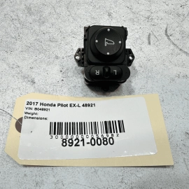 2016-2022 Honda Pilot Front Left Door Remote Mirror Control Switch OEM 2016-2022 Honda Pilot Front Left Door Remote Mirror Control Switch OEM