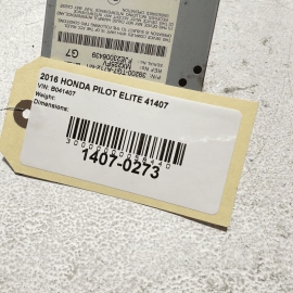 2017 Honda Pilot Active Noise Cancellation Control Unit OEM