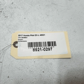 2016-2018 HONDA PILOT RADIATOR SUPPORT LOWER AIR GUIDE COVER OEM