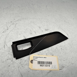 HONDA PILOT REAR DRIVER SIDE LICENSE LIGHT LAMP MOLDING COVER TRIM OEM 2016-2022 HONDA PILOT REAR DRIVER SIDE LICENSE LIGHT LAMP MOLDING COVER TRIM OEM 2016-2022