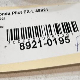 HONDA PILOT 2016-2022 RIGHT PASSENGER SIDE HIGH NOTE TONE HORN SIGNAL OEM