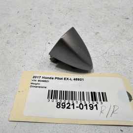 HONDA PILOT 2016-2022 REAR RIGHT PASSENGER SIDE DOOR OUTER HANDLE CAP OEM NH830M