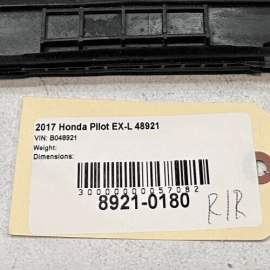 HONDA PILOT 2016-2021 REAR PASSENGER SIDE DOOR WINDOW CORNER FIXED GLASS OEM