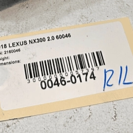 LEXUS NX300 2018-2021 AWD REAR LEFT DRIVER SIDE BRAKE CALIPER & ACTUATOR OEM