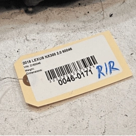 LEXUS NX300 2018-2021 REAR PASSENGER SIDE LOWER CONTROL ARM SPRING PERCH OEM LEXUS NX300 2018-2021 REAR PASSENGER SIDE LOWER CONTROL ARM SPRING PERCH OEM