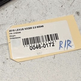 LEXUS NX300 2018-2021 NX200t REAR RIGHT PASSENGER SIDE TRAILING CONTROL ARM OEM LEXUS NX300 2018-2021 NX200t REAR RIGHT PASSENGER SIDE TRAILING CONTROL ARM OEM