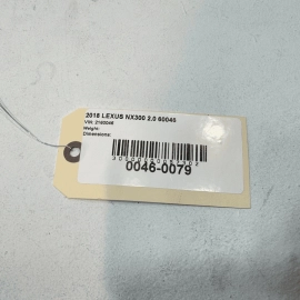 2018-2021 Lexus NX300 Lower Left Driver Side Center Pillar Trim OEM