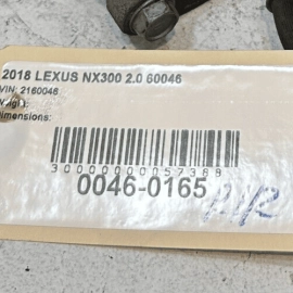 LEXUS NX300 2018-2021 REAR RIGHT PASSENGER SIDE BRAKE CALIPER & ACTUATOR OEM