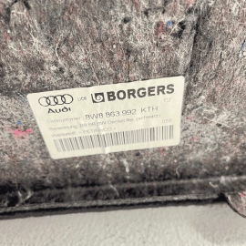 18-23 AUDI A5 SPORTBACK TRUNK RIGHT PASSENGER SIDE INSERT COMPARTMENT PANEL