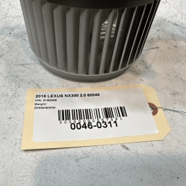 2018-2021 Lexus NX300 Front HVAC A/C Air Condition Heater Blower Fan Motor  OEM
