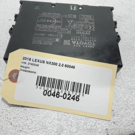2018 - 2019 LEXUS NX300 THEFT LOCKING KEYLESS IGNITION SMART CONTROL MODULE OEM
