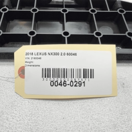 2018-2021 LEXUS NX300 TRUNK CARGO RIGHT SIDE TRIM COVER EXTENSION OEM