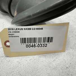 2015 - 2021 Lexus NX300H NX300 Boot Dust Hole Cover Steering Column Rack OEM