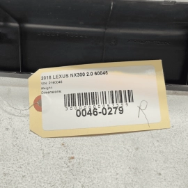 2018-2021 LEXUS NX300 LIFTGATE RIGHT PASSENGER SIDE UPPER COVER TRIM PANEL OEM